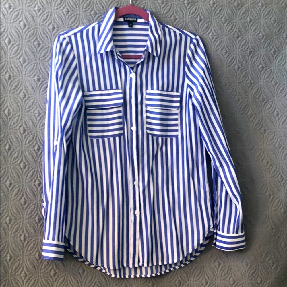 Express striped blouse